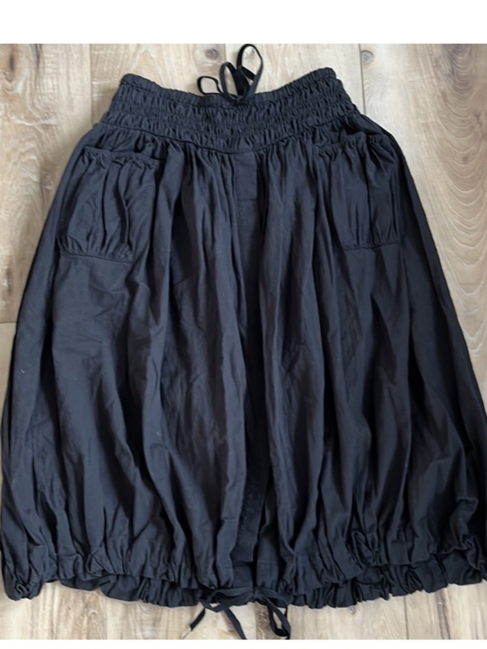 Free People Black Midi Skirt GUC - Picture 2 of 7
